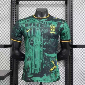 Brazil x Church Football Shirt 2024:2025