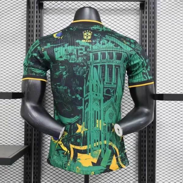 Brazil x Church Football Shirt 2024:2025 Back