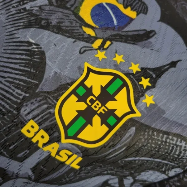 Brazil x Corcovado Football Shirt 2024:2025 Crest