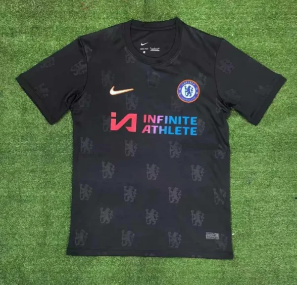 Chelsea FC Black Football Shirt 2024:2025
