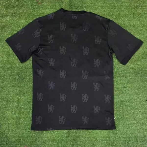 Chelsea FC Black Football Shirt 2024:2025 Back