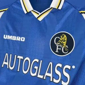 Chelsea home football shirt classics 97-98 details 2