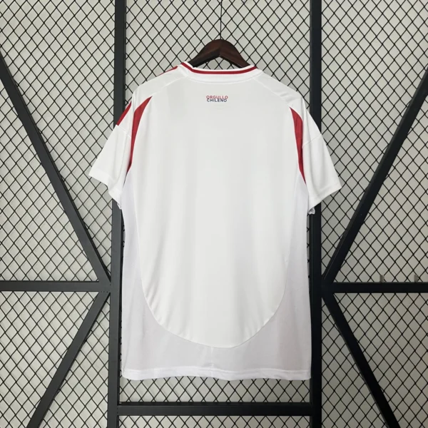 Chile Away Football Shirt 2024:2025 Back