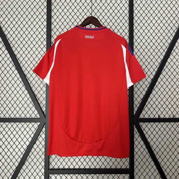 Chile Home Football Shirt 2024:2025 Back