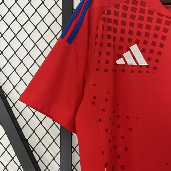 Chile Home Football Shirt 2024:2025 Detail