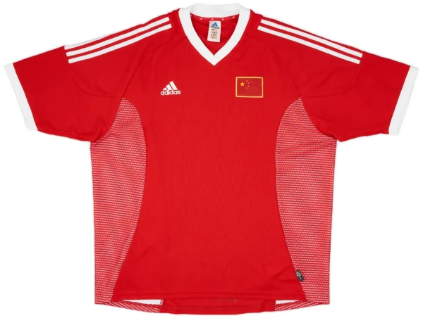 China Home Football Shirt 2002/2003