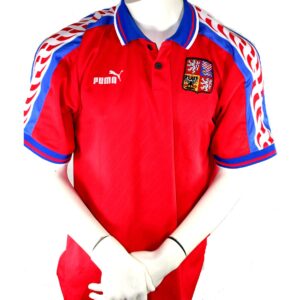 Czech Home Football Shirt 1996:1997 Detail