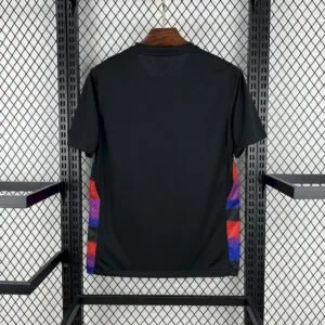 England Black Away Football Shirt 2025:2026 Back