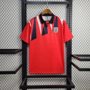 England Red Away Football Shirt 1992:1993