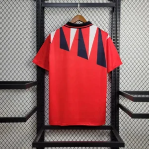 England Red Away Football Shirt 1992:1993 Back