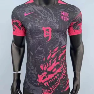 FC Barcelona Black Pink Football Shirt 2024:2025
