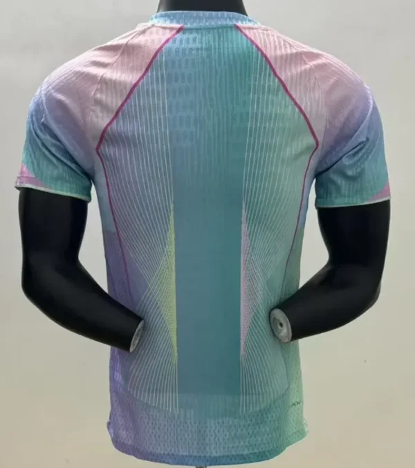 FC Barcelona Cyan Fan Football Shirt 2025:2026 Back