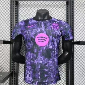 FC Barcelona Purple Football Shirt 2025:2026