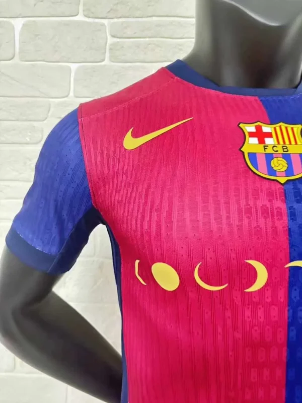FC Barcelona x Coldplay Home Football Shirt 2024:2025 logo