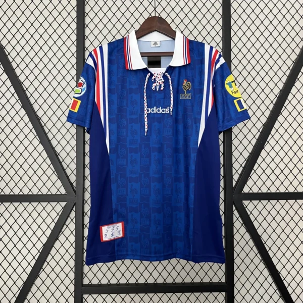 France Home Football Shirt 1996:1997