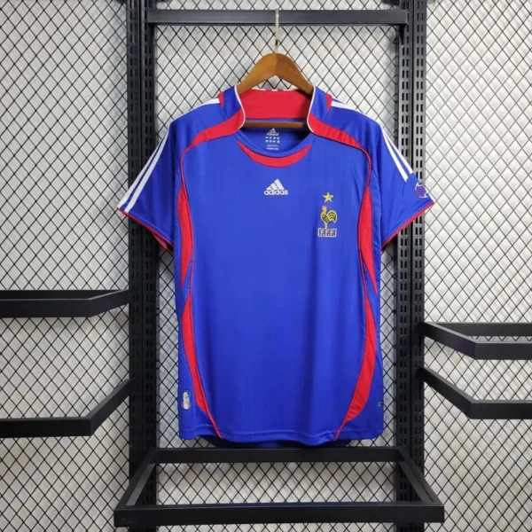 France Home Football Shirt 2006:2007