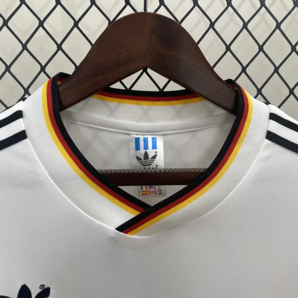 Germany Home Football Shirt 1987:1988 Detail