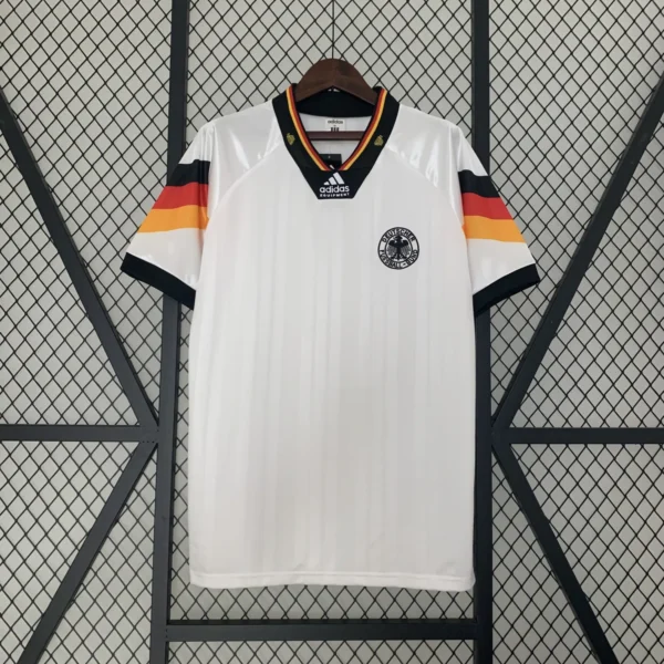 Germany Home Football Shirt 1992:1993