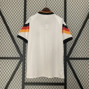 Germany Home Football Shirt 1992:1993 Back