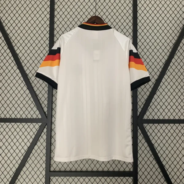 Germany Home Football Shirt 1992:1993 Back