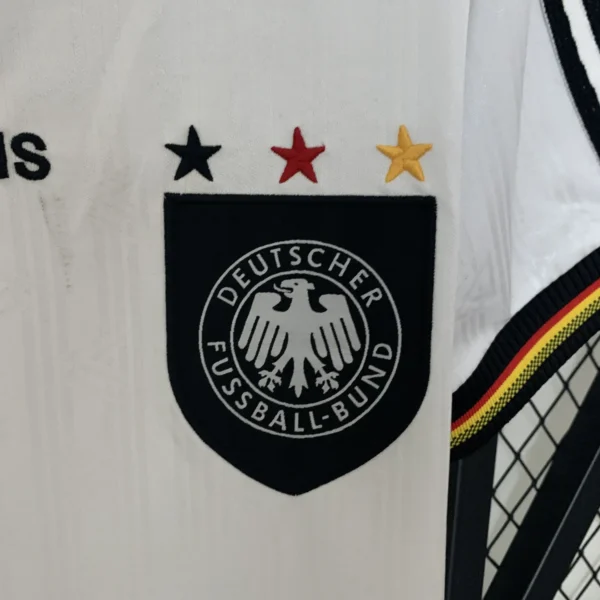 Germany Home Football Shirt 1996:1997 Crest
