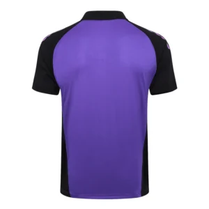 Germany Purple Polo Football Shirt 2024:2025 Back
