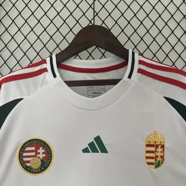Hungary Away Football Shirt 2024:2025 Logo