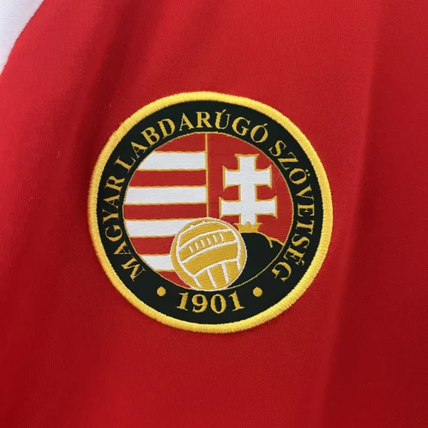 Hungary Home Football Shirt 2024:2025 Crest