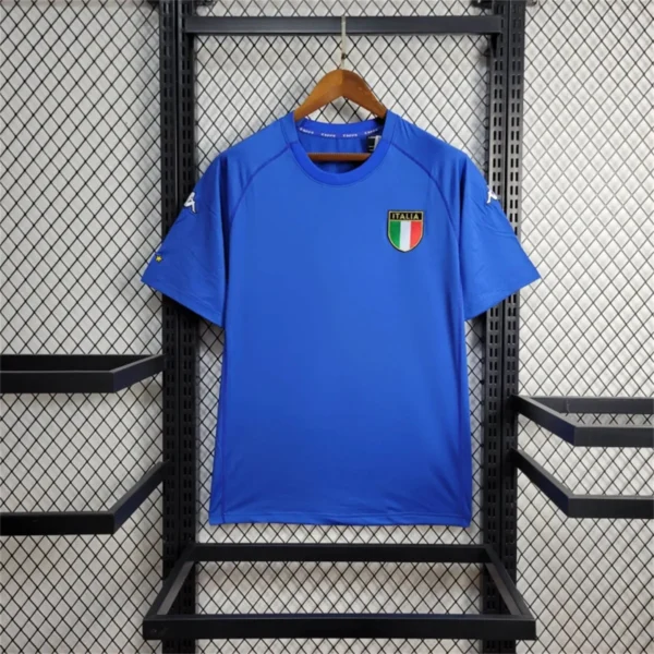 Italy Home Football Shirt 2000:2001