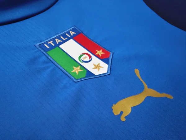 Italy Home Football Shirt 2006:2007 Detail