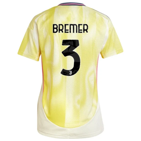 Juventus Away Football Shirt 24/25 - Gleison Bremer