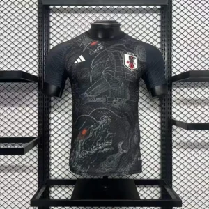 Japan Black Samurai Football Shirt 2025:2026