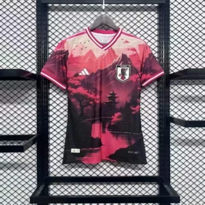Japan Pink Landscape Football Shirt 2025/2026