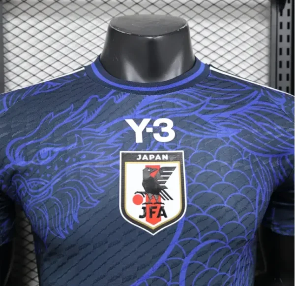 Japan Y3 Dragon Football Shirt 2025:2026 Crest