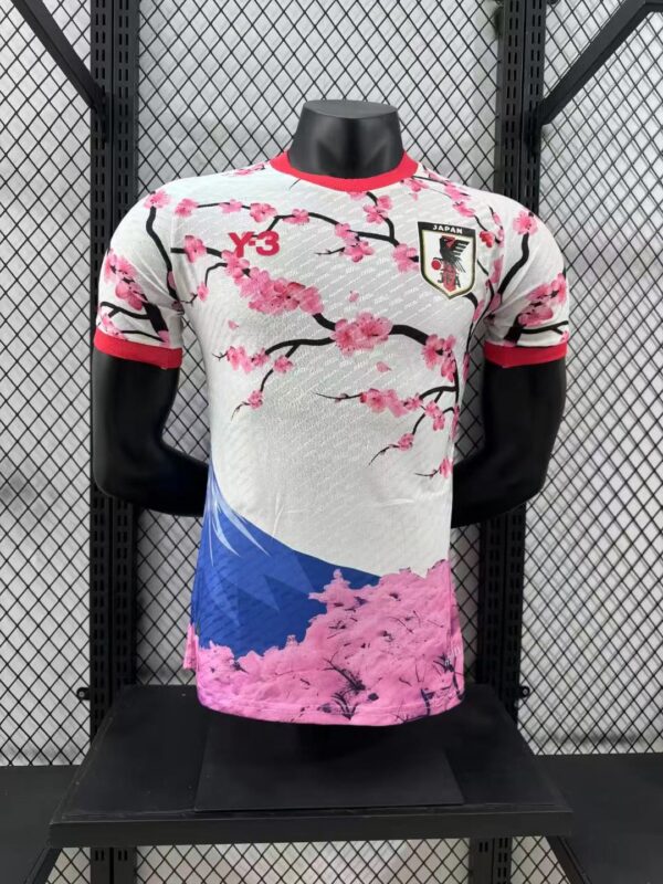 Japan Y3 Sakura Football Shirt 2025:2026
