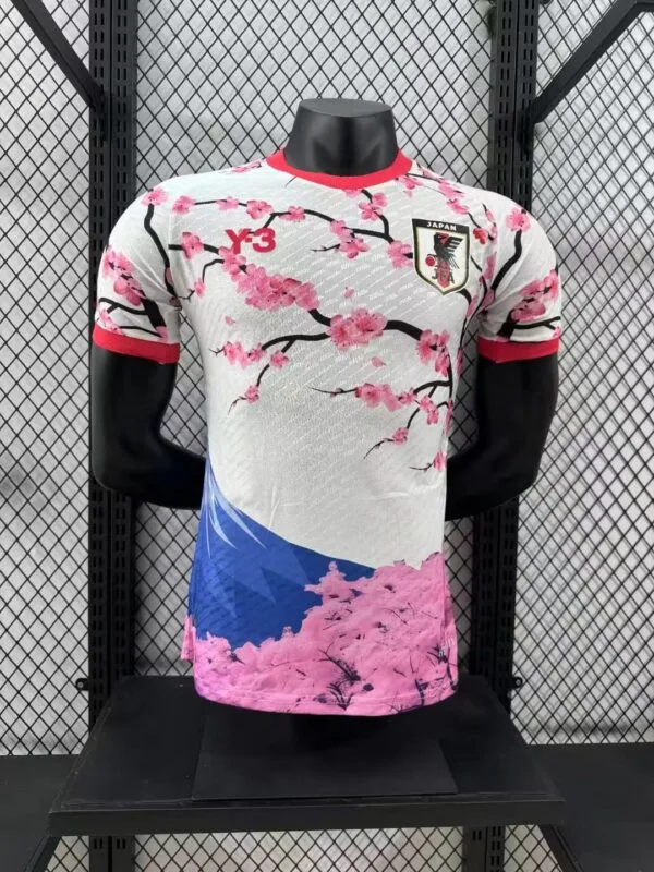 Japan Y3 Sakura Football Shirt 2025:2026