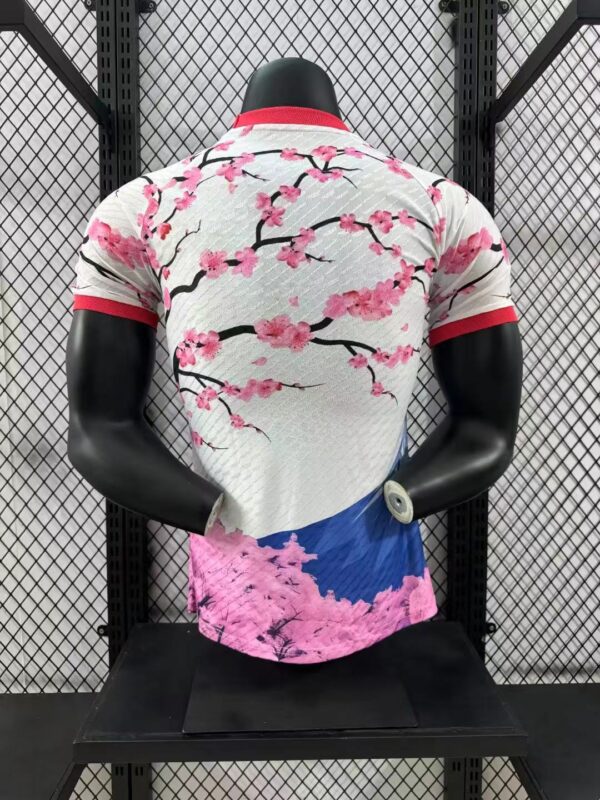Japan Y3 Sakura Football Shirt 2025:2026 Back