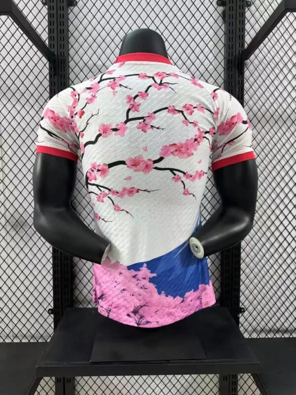Japan Y3 Sakura Football Shirt 2025:2026 Back