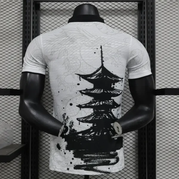 Japan x Ink Temple Football Shirt 2025:2026 Back