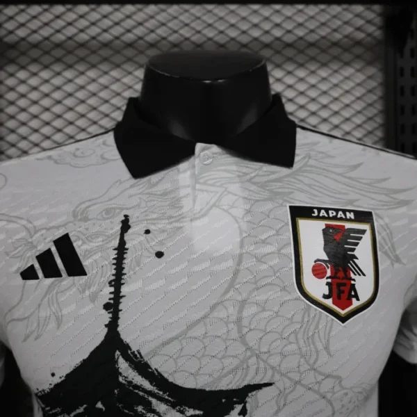 Japan x Ink Temple Football Shirt 2025:2026 Detail