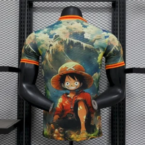 Japan x Luffy Football Shirt 2025:2026 Back