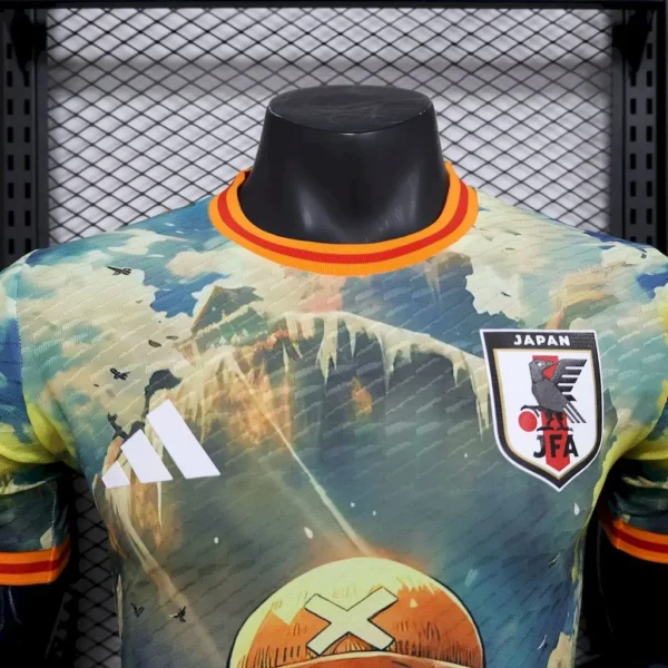 Japan x Luffy Football Shirt 2025:2026 Detail