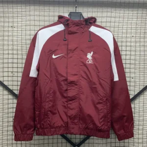 Liverpool 2025 windbreaker jacket Red