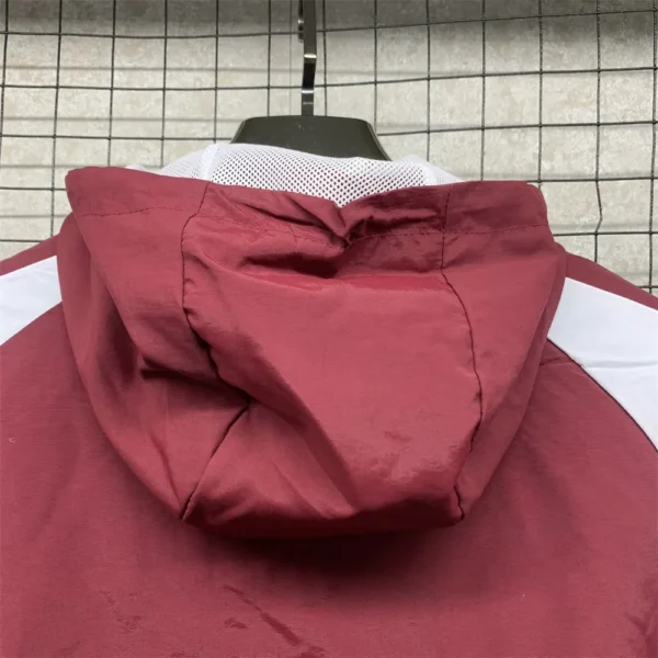 Liverpool 2025 windbreaker jacket Red details 2