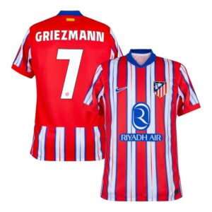 Atletico Madrid Home Football Shirt 24/25 - Griezmann