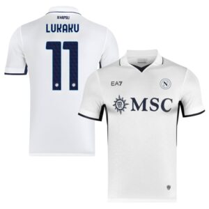 Napoli Away Football Shirt 24/25 - Romelu Lukaku