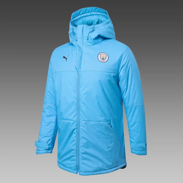 Manchester City Blue Football Jacket 2021/2022