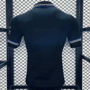 Manchester United Black Polo Football Shirt 2025:2026 Back