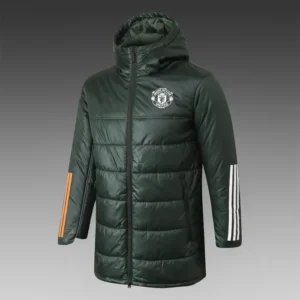 Manchester United Green Football Jacket 2021/2022