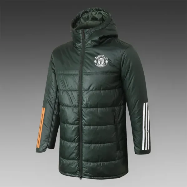 Manchester United Green Football Jacket 2021/2022